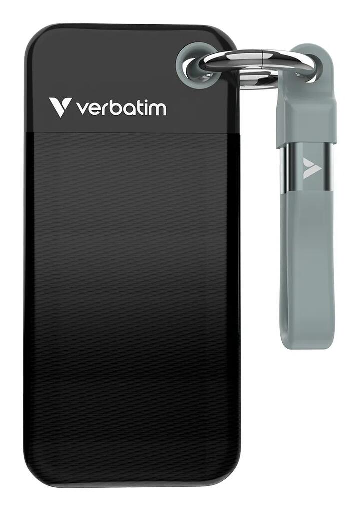 Verbatim Pocket 1TB M.2 Portable SSD - Black/Grey