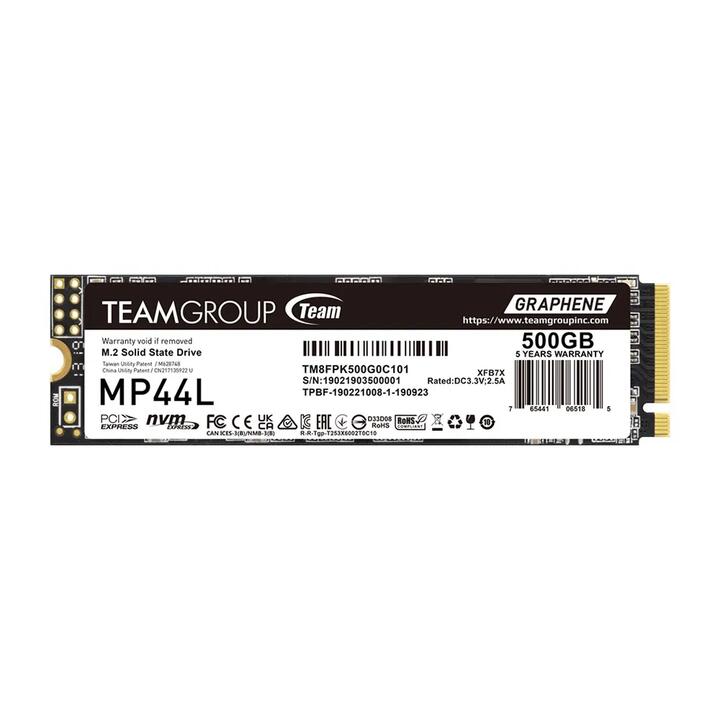 Team Group MP44L 500GB NVMe 1.4 PCIe Gen4 SSD