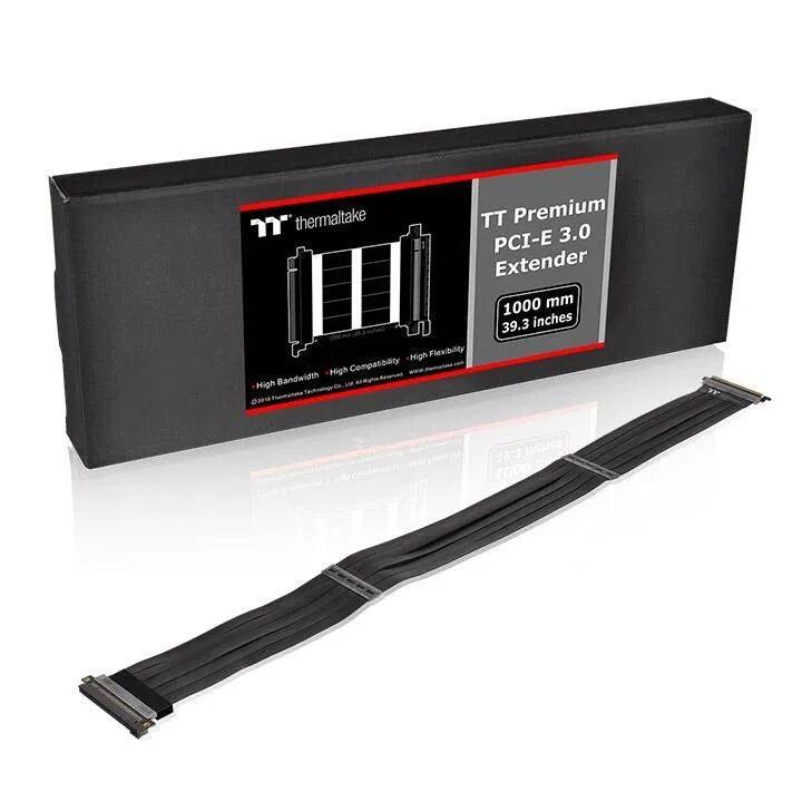 Thermaltake TT Premium PCI Riser Cable Express Extender 16X - 1000mm