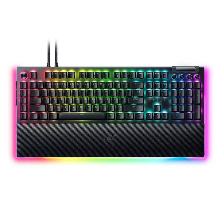Razer BlackWidow V4 Pro-Mechanical Keyboard - Yellow Switch