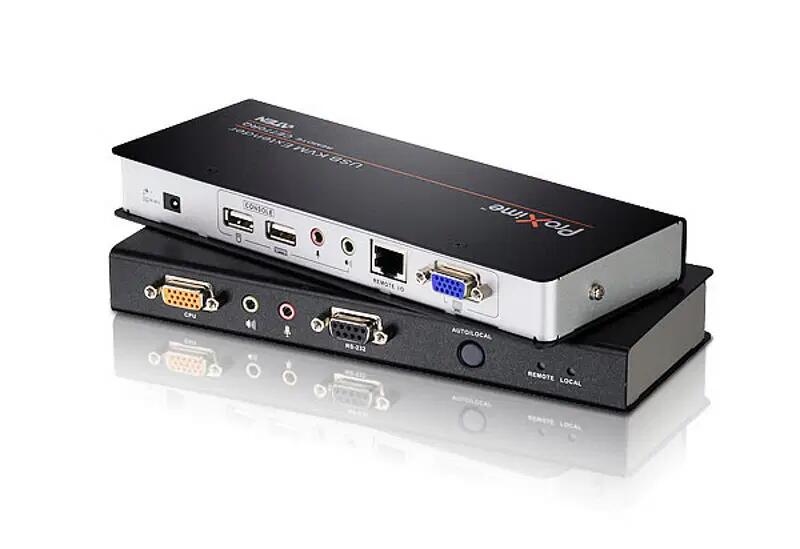 Aten USB VGA KVM Console Extender With Deskew