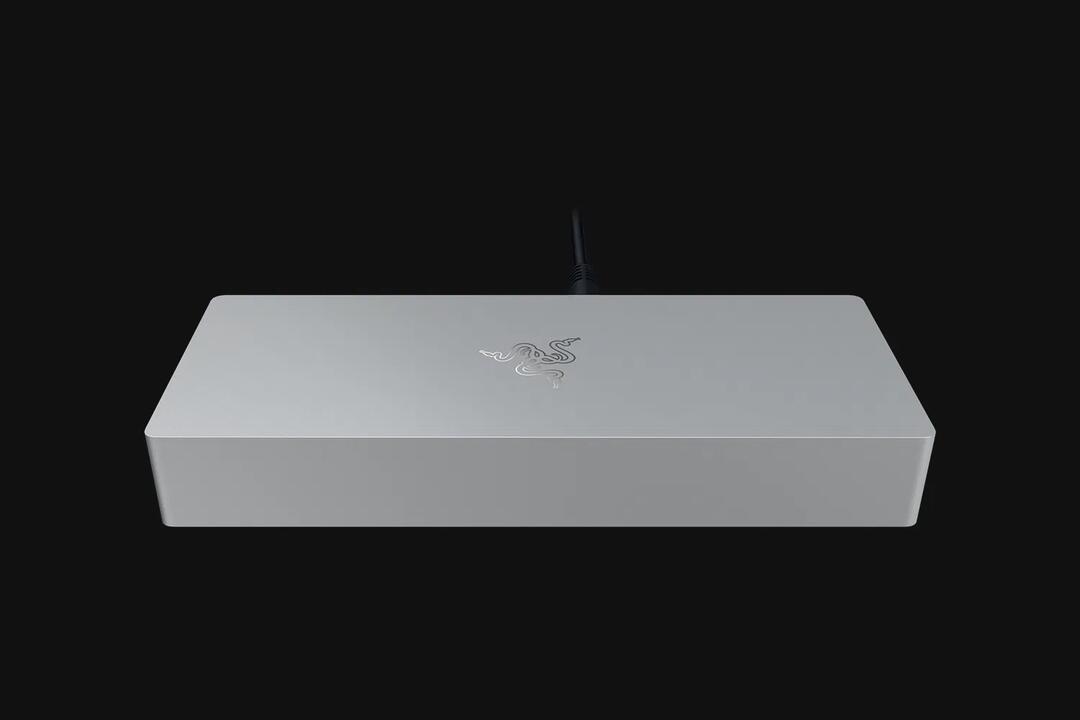 Razer Thunderbolt 5 Dock - Mercury White