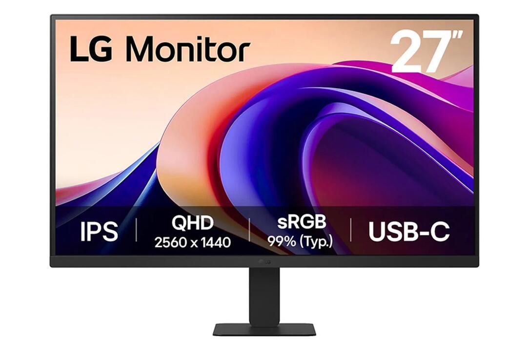 LG 27U631A-B 27" 2K QHD IPS 100Hz HDR10 USB-C Monitor