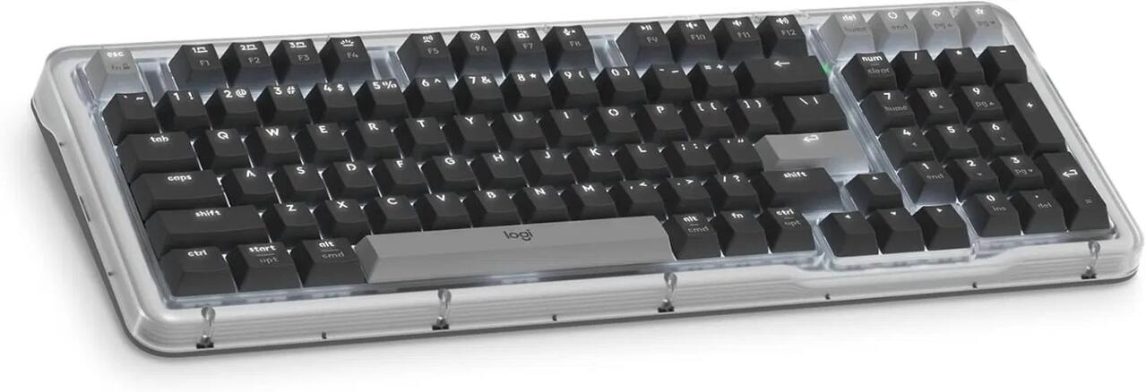 Logitech Alto Keys K98M Hot-Swap Wireless Mechanical Keyboard - Graphite