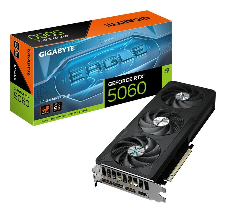 Gigabyte GeForce RTX 5060 Eagle Max OC 8GB Graphics Card
