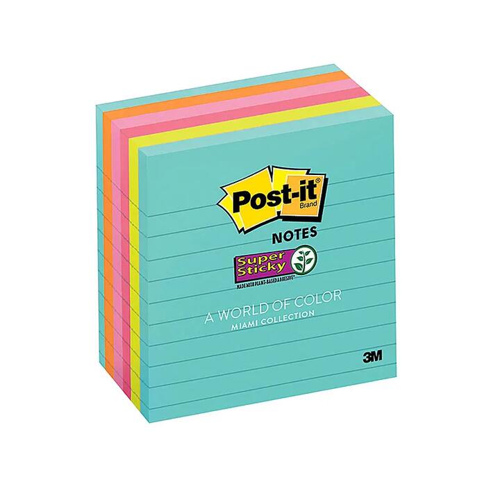 Post-It Note 675-6SSMIA Miami Pk6