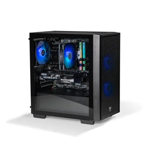 Thermaltake Genesis Ultimate V5 Ryzen 5, 16GB RAM, 1TB SSD, RTX 5060, Windows 11 Home, BK