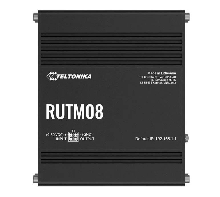 Teltonika RUTM08 Industrial Wired Router 4 Gigabit