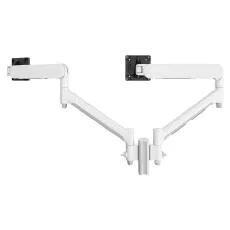 Atdec Modular Dual Dynamic Arm White G Clamp