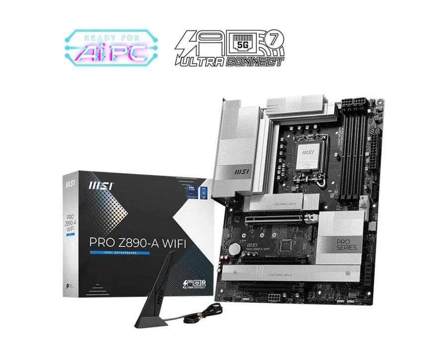 MSI PRO Z890-A WIFI LGA1851 ATX Motherboard