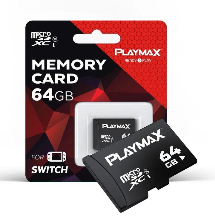 Playmax Nintendo Switch 64GB Memory Card