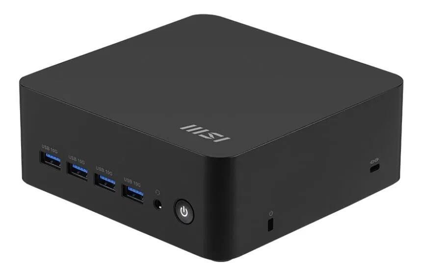 MSI Cubi Z AI Mini PC - Ryzen 9 8945HS, 64GB RAM, 4TB SSD, Windows 11 Home