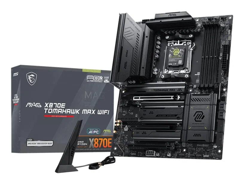 MSI MAG X870E TOMAHAWK MAX WIFI AM5 ATX Motherboard