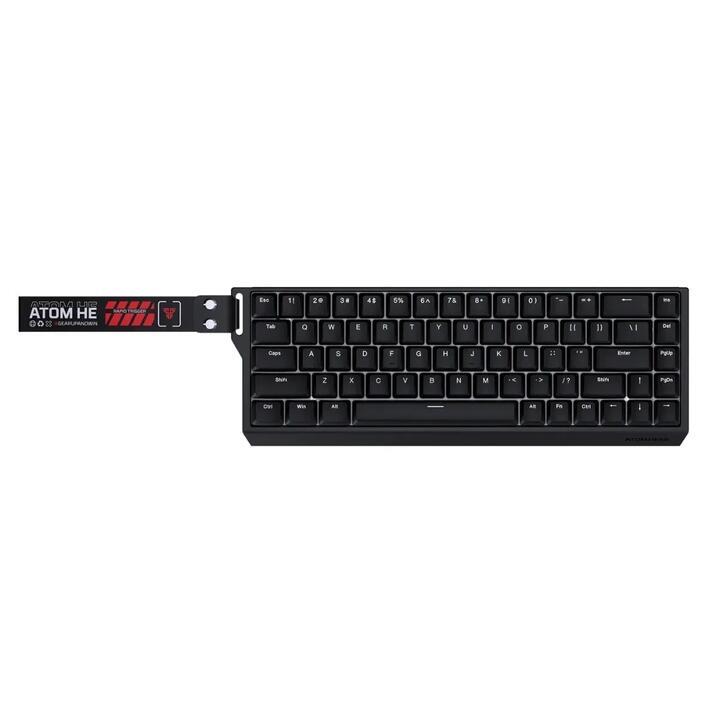Fantech ATOM HE68 8K Wired Magnetic Black Keyboard - Magnetic Emerald Switch