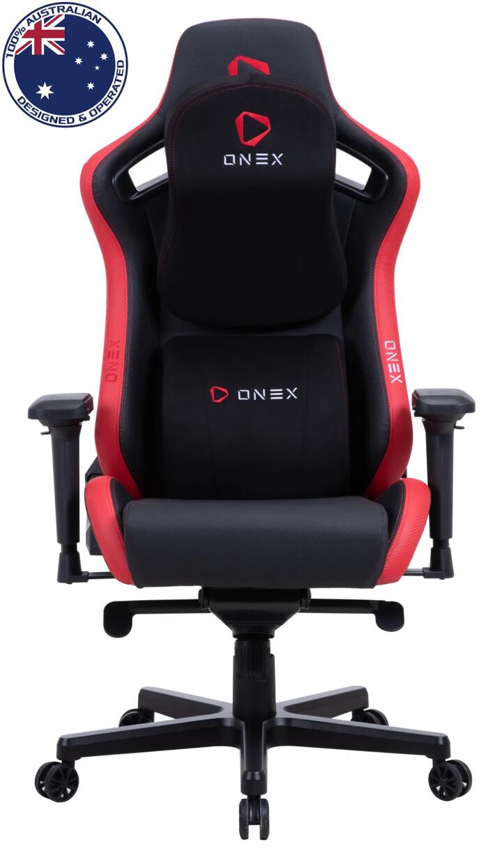 ONEX EV12 Evolution Edition Gaming Chair - Black/Red