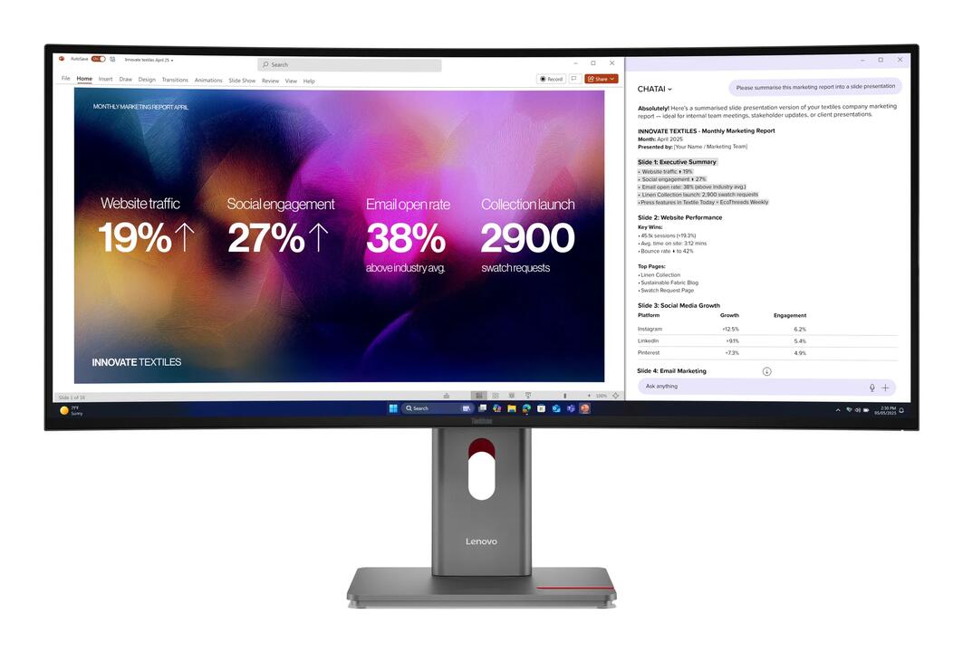 Lenovo P40WD-40 39.7" WUHD IPS 120Hz Monitor