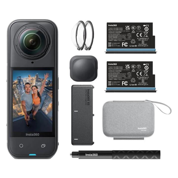 Insta360 X5 8K 360 Action Camera Essentials Bundle