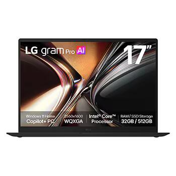 LG GramBook Pro 16" WQXGA IPS Laptop, Ultra 7, 16GB RAM, 512GB SSD, Windows 11 Pro
