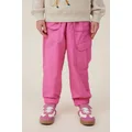Cotton On Kids - Peta Parachute Pant - Raspberry pink