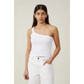 Cotton On Women - The 91 One Shoulder Tank - White