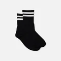 Cotton On Men - Essential Sock - Black/sport stripe