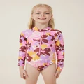 Cotton On Kids - Lydia One Piece - Painterly floral