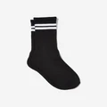 Factorie - Unisex Rib Sock - Classic - Black/white stripe