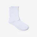 Factorie - Unisex Rib Sock - Classic - White