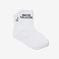 Factorie - Unisex Rib Sock - 2Pk - Unified collective wht