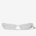 Factorie - The Bella Sunglasses - Silver white