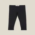 Cotton On Kids - Huggie Tights - Black holographic speckle