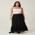 Cotton On Women - Rylee Lace Maxi Skirt - Black
