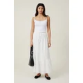 Cotton On Women - Rylee Lace Maxi Skirt - White