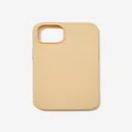 Typo - Slimline Recycled Phone Case Iphone 13/14 - Latte