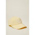 Cotton On Men - Dad Hat - Pastel yellow/monte carlo