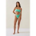 Body - Full Bikini Bottom - Fresh green metallic