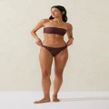 Body - Full Bikini Bottom - Willow brown shimmer