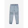 Cotton On Kids - Super Slouch Jogger Jean - Bells light blue