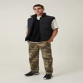 Cotton On Men - Recycled Puffer Vest - Black