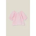 Cotton On Kids - Willow Short Sleeve Top - Blush pink