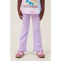 Cotton On Kids - Francine Flare Pant - Lilac drop rib