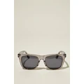 Cotton On Men - Beckley Polarized Sunglasses - Midnight crystal/brown smoke