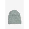 Cotton On Men - Ribbed Beanie - Grey marle
