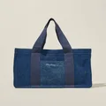 Rubi - The Personalised Stand By Tote - Denim/navy