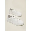 Rubi - Ella Sleek Lace Up Sneaker - White