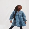 Cotton On Kids - Josie Denim Dress - Weekend blue wash