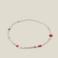 Cotton On Kids - Kids Beaded Necklace - Love mixed bead