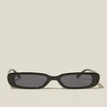 Cotton On Men - Headliner Sunglasses - Black/black