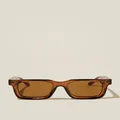 Cotton On Men - Tribeca Sunglasses - Sand crystal