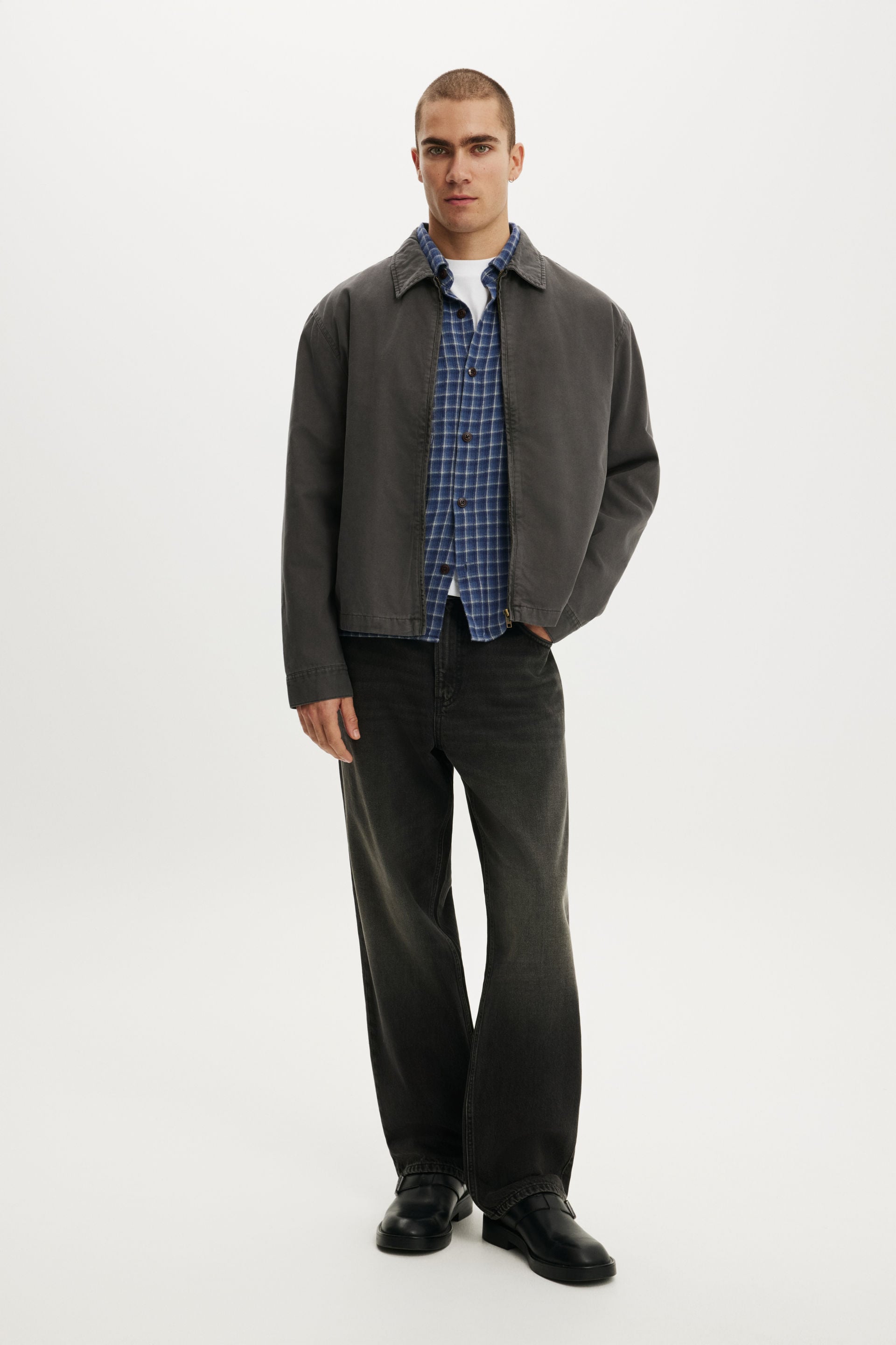 Cotton On Men - Baggy Jean - Revolve black